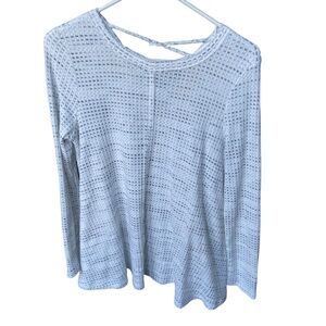 Altard State Waffle Knit Long Sleeve Tunic Size Medium